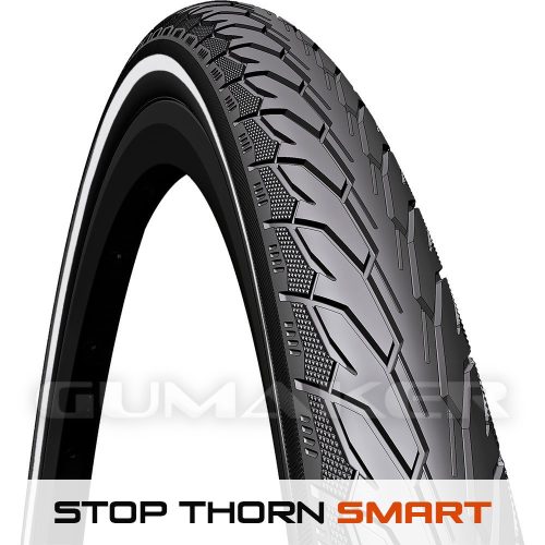 37-622 700x35C V66 Flash (APS) Stop Thorn Smart reflektoros Rubena kerékpár gumi