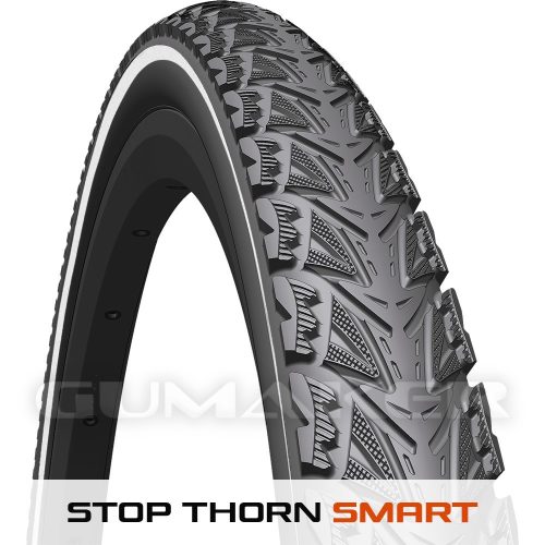 42-622 700x40C V71 Sepia (APS) Stop Thorn Smart reflektoros Rubena kerékpár gumi
