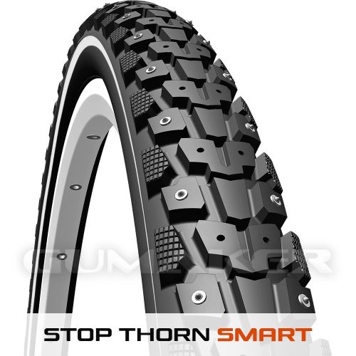 42-622 700x40C R06 Gripper Ice (APS) Stop Thorn Smart reflektoros Rubena kerékpár gumi 136 szöggel